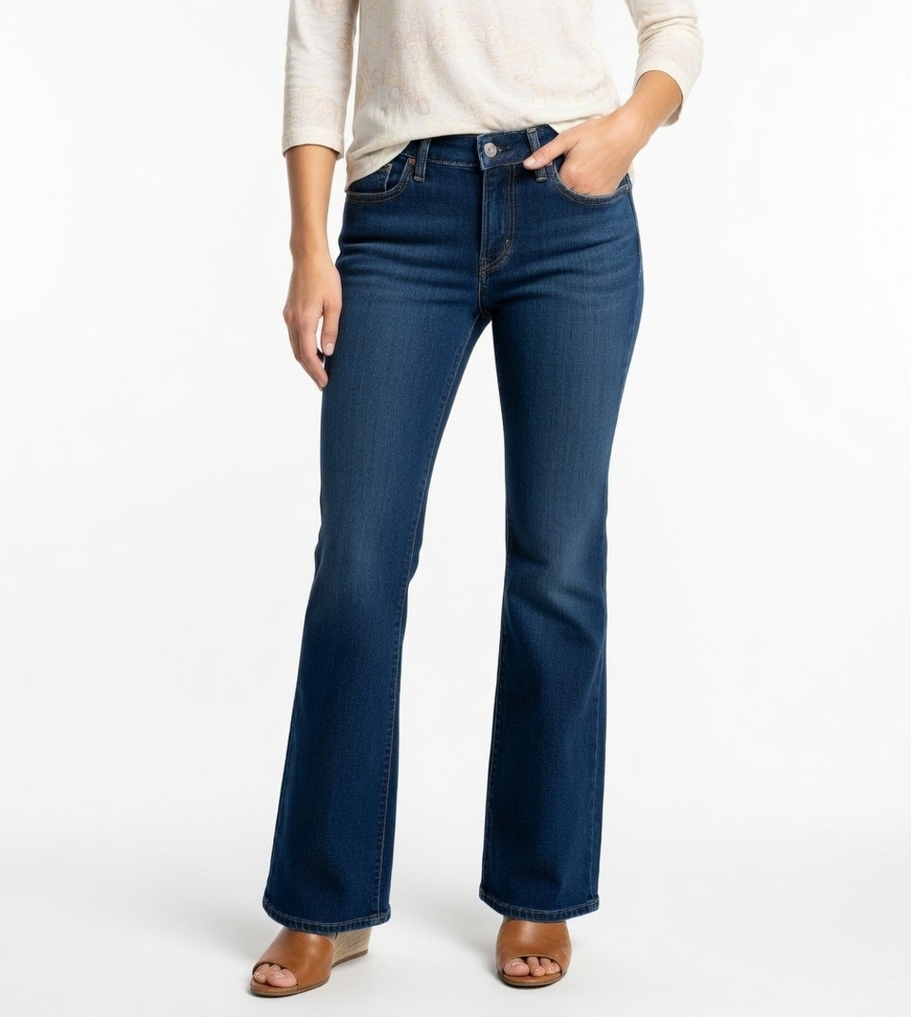 Levi s 518 Superlow Bootcut Women's Jeans 29/30 Dark Blue Low Rise NWT